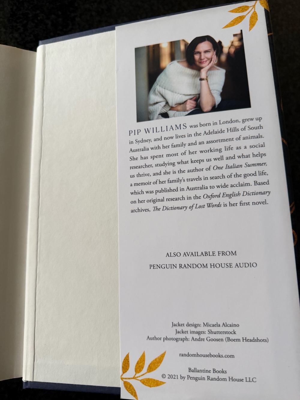 Dictionary of Lost Words - Pip Williams - hardback book ๐ - Picture 7 of 7